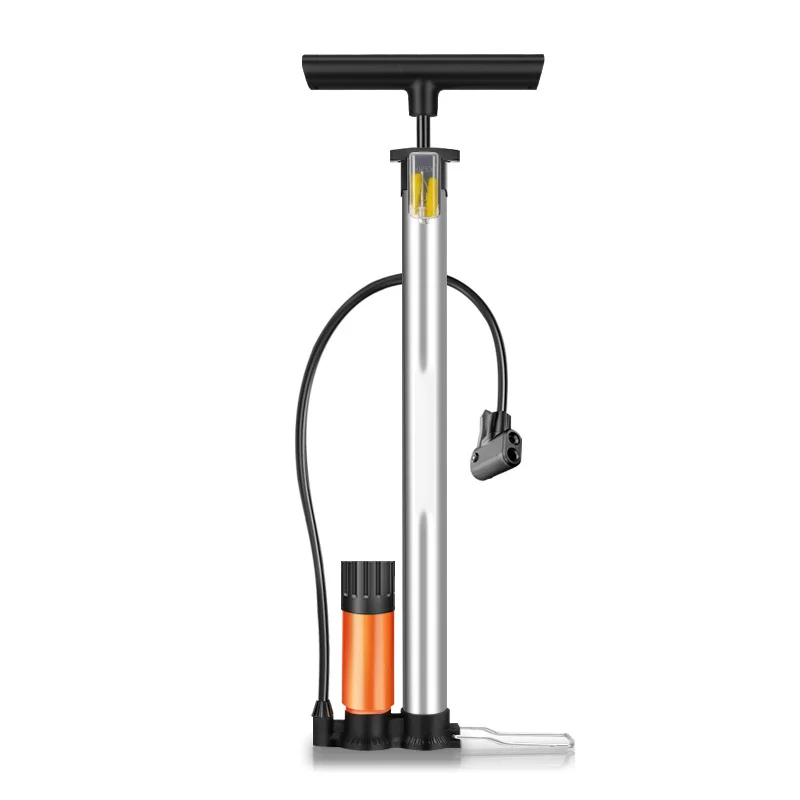 Wholesales Air Pump Bike Tires Steel Pipe 160PSI Barometer High Pressure Air Pump for Road Mountain Bike