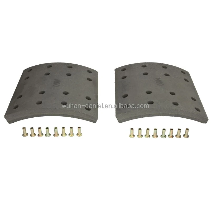 Heavy Duty Truck Semi Trailer Spare Parts Bus Brake Lining For DAF 19063 19064
