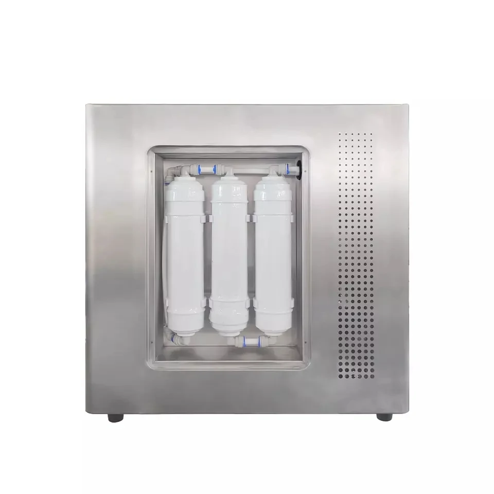 Commercial Carbonated Sparkling Water Maker 20 liter with ice maker countertop  soda fountain machine for business