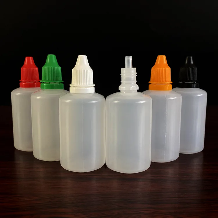China Wholesale in large quantities at low prices 30ml 50ml 80ml eye drops bottle HDPE plastic medical water bottle