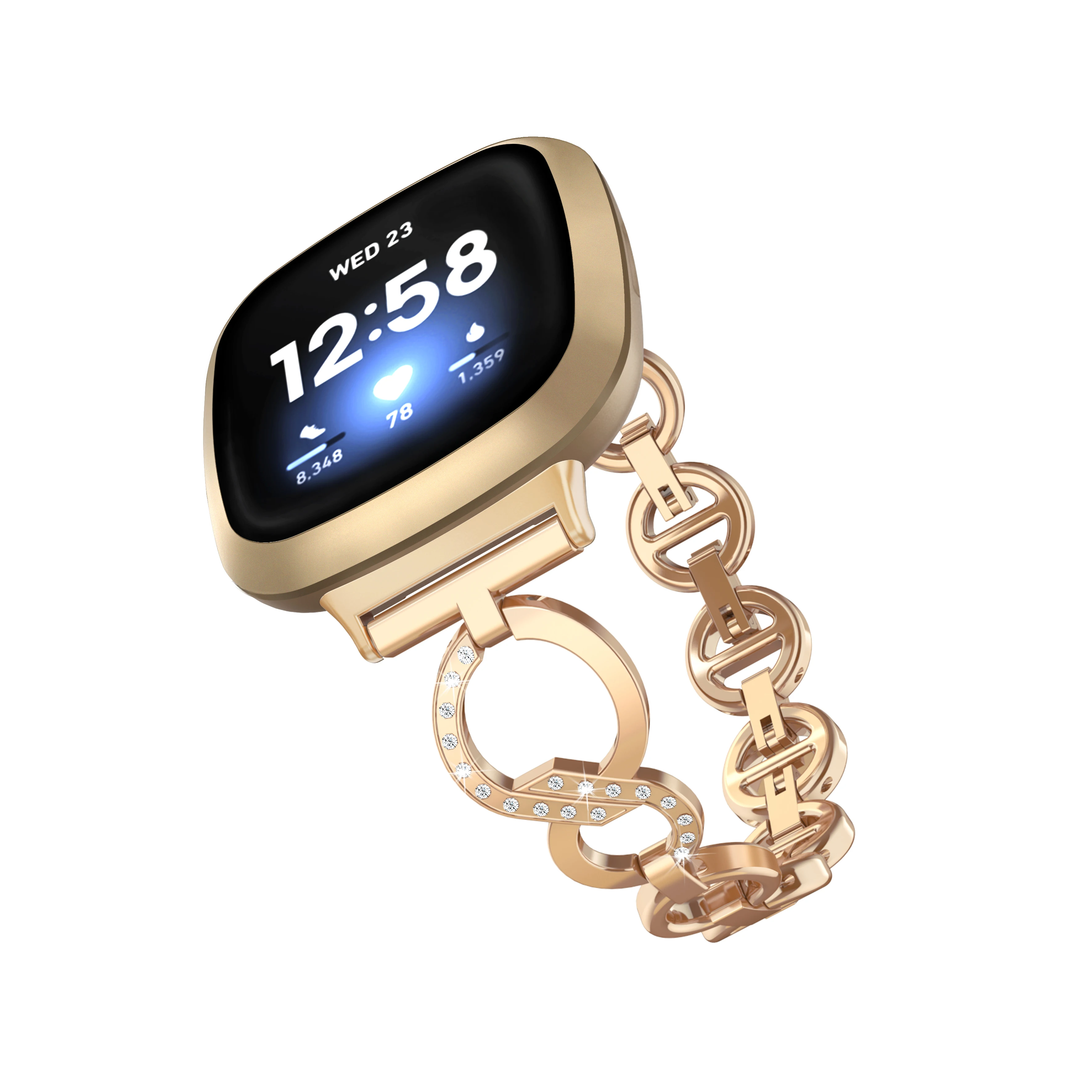 Wholesale New Arrival FV3 Stainless Steel Adjustable Chain Watch Band Multiple Colors Metal Strap for FV 3