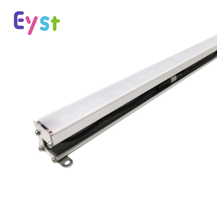 Building Decoration IP65 12W LED digital tube , waterproof rgb dmx controller recessed outdoor led linear light