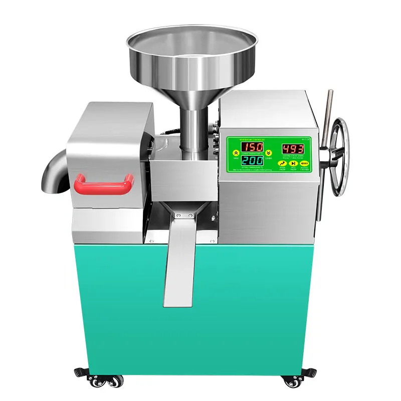 New Arrival Automatic Stainless Steel Commercial Oil Press Machine Palm Oil Presser Sunflower Sesame Peanut Oil Pressers