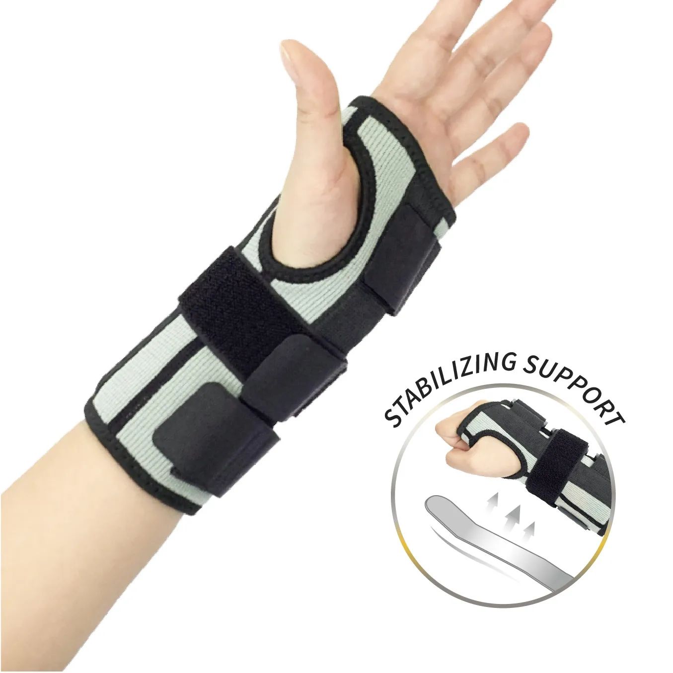 Feiyali Night Wrist Sleep Support Brace Splint Adjustable Carpal Tunnel Wrist Support Orthopedic Wrist Brace
