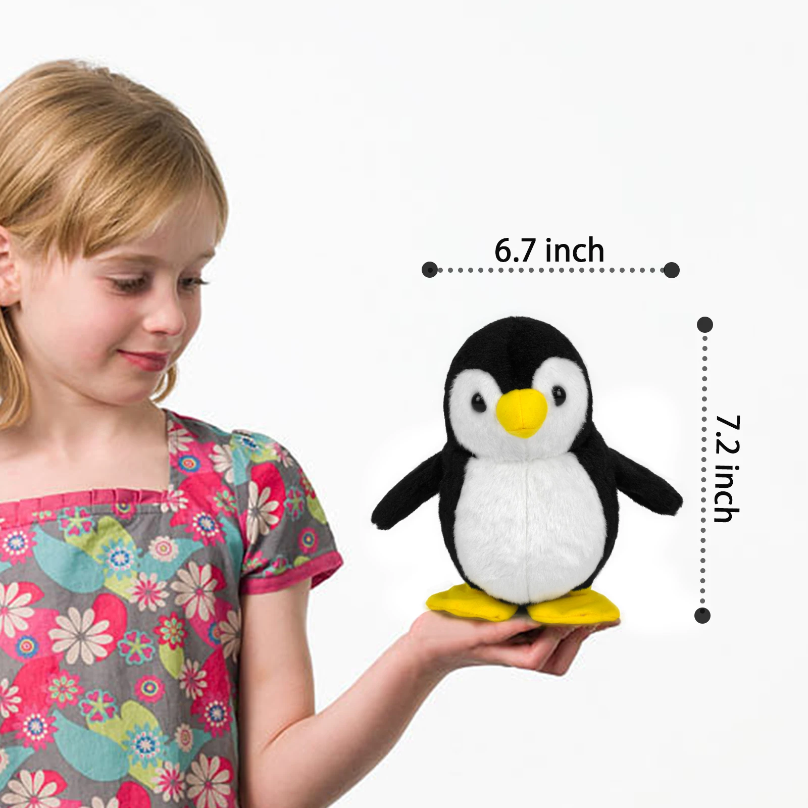Hot Selling Children PLush Electronic Simulation Animals Owl Cartoon Toy Soft Penguin Repeat Walking Talking Toy