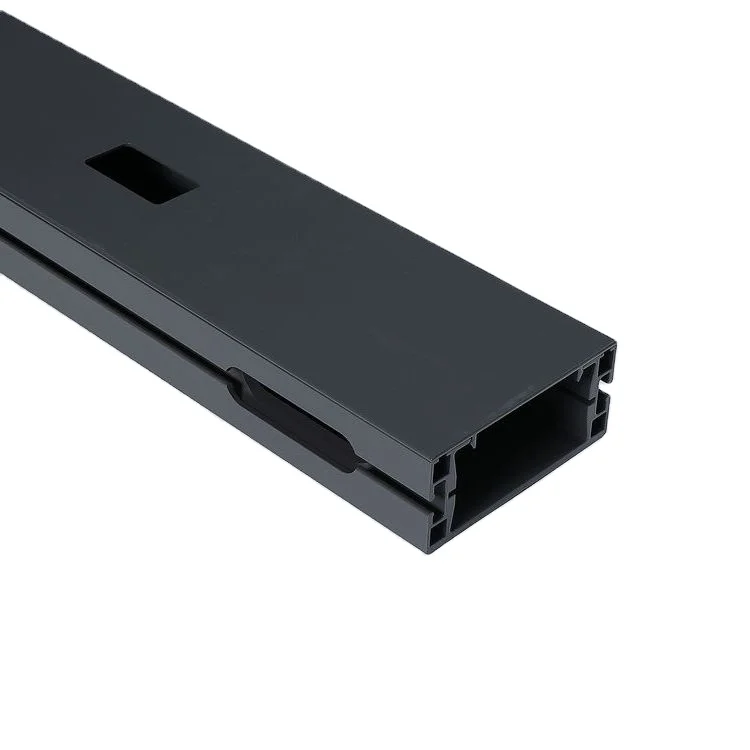 Customized Aluminum Extrusion machining aluminum hidden track for sliding door window casing box housing