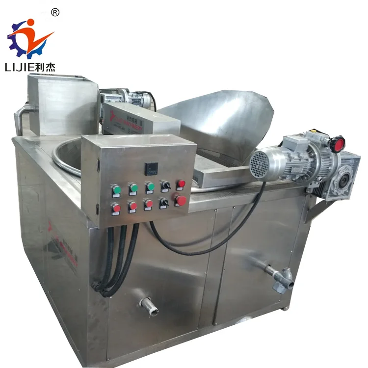 Factory Price Automatic  Fried Food Pork Chicken Chops Chicken Legs Whole Chicken Oil Fryer Machine