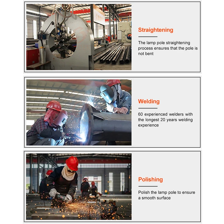 15M 20M 25M 30M 35M 40M 45M Led High Mast Lighting For Football Stadium