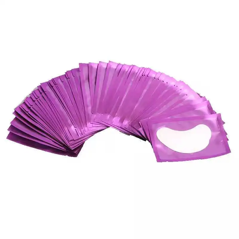 customizable logo Eyelash Extension Under Eyepatch Protecting Lash Disposable Eye Pads Eye Gel Patch
