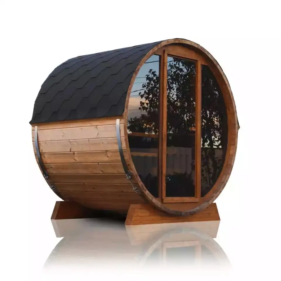 20 years supplier high quality cheap price cedar barrel sauna outdoor home use sauna