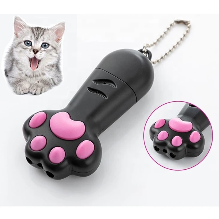 Rechargeable Usb 3 In 1 Interactive Laser Pet Cat Toys With Flashlight Uv Light