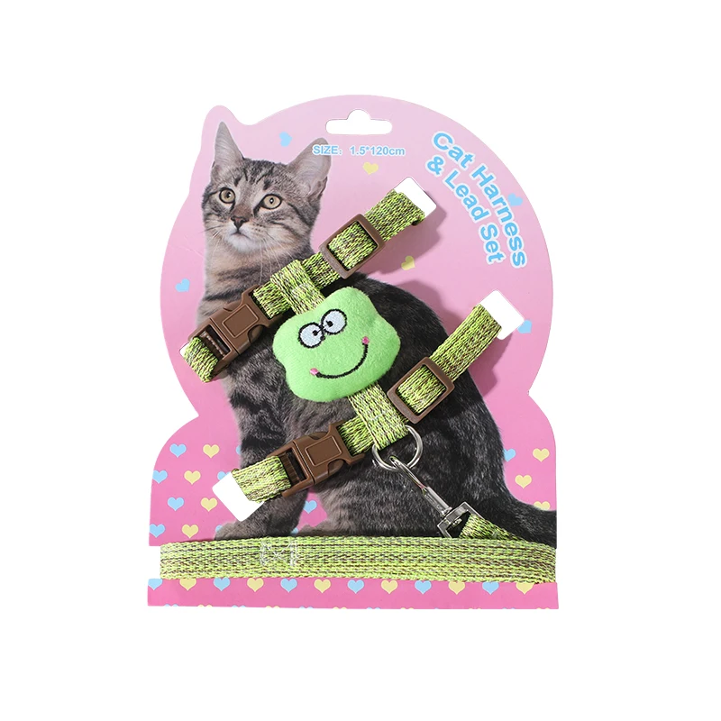 Cartoon doll anti - break cat chest back traction