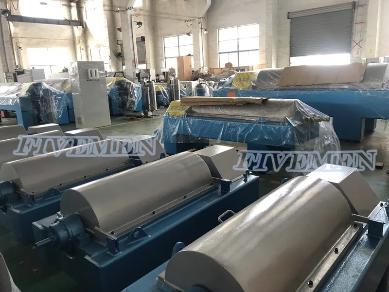 sludge dewatering system decanter centrifuge machine