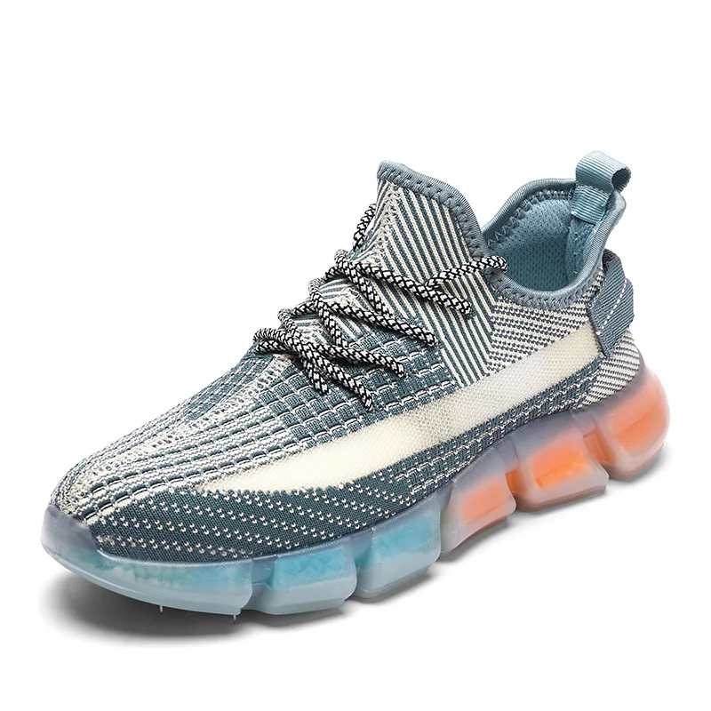 New Style Yezzy 350 Sneakers Men Brand Original Breathable Casual shoes fly knitting shoes Women Running Tennis Sports Shoes