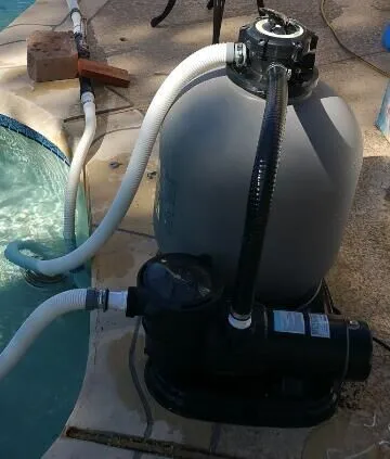 JS500 swimming pool aqua sand filter