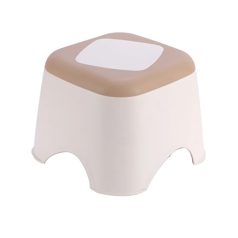 Производитель, оптовая продажа, безопасный и нескользящий утолщенный низкий пластиковый стул для детей и дома