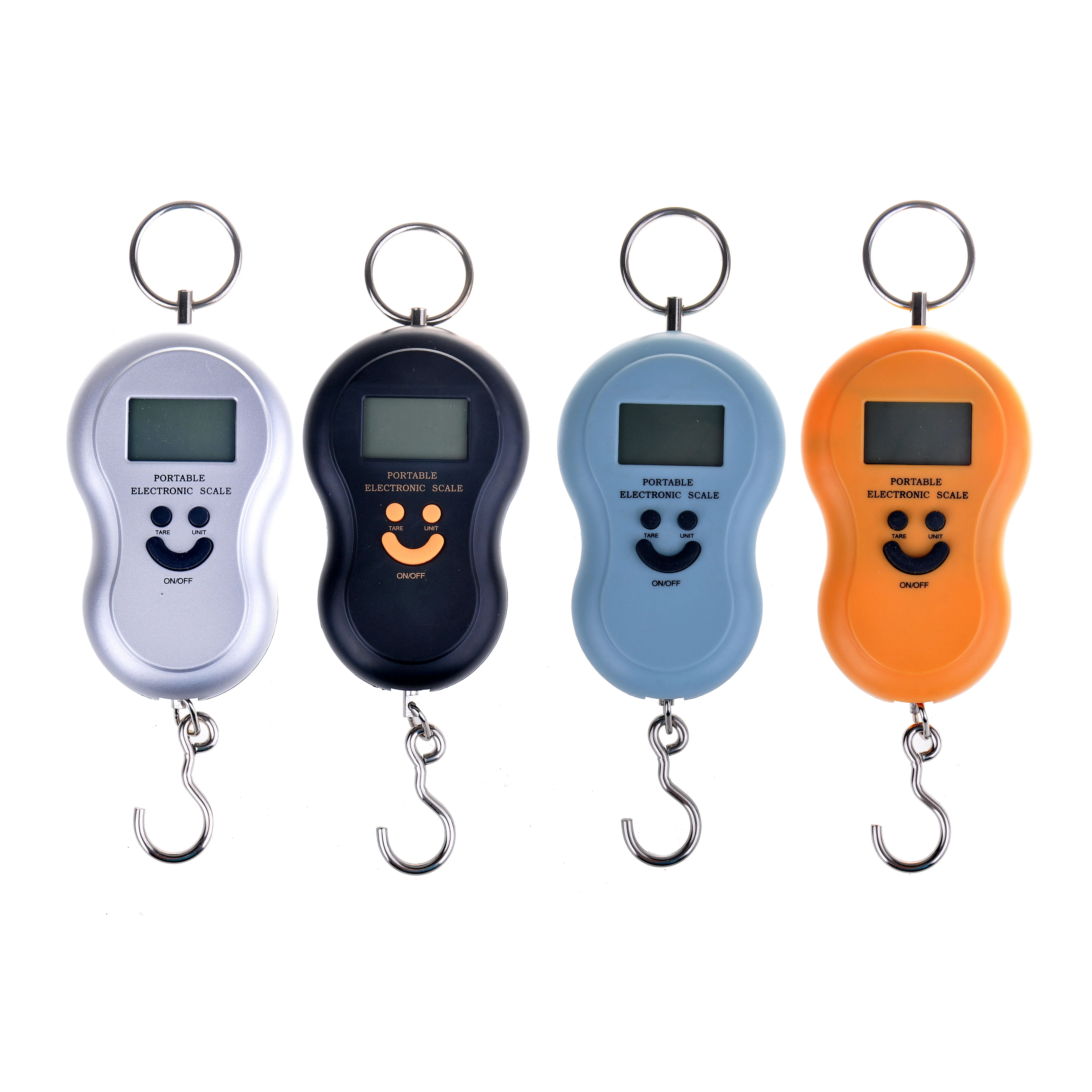 Digital Hanging Scale Elevable Portable Weight Electronical Scales LCD Display Suitcase Kitchen Fish 50kg Hanging Digital Scale