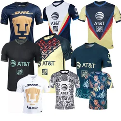 Fashion new style LIGA MX football jersey 21/22 Cougar blue cross customizable football jersey