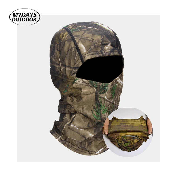 Mydays Outdoor Windproof Portable Soft Tactical Hunting Balaclava Neck Face Cover for Outdoor