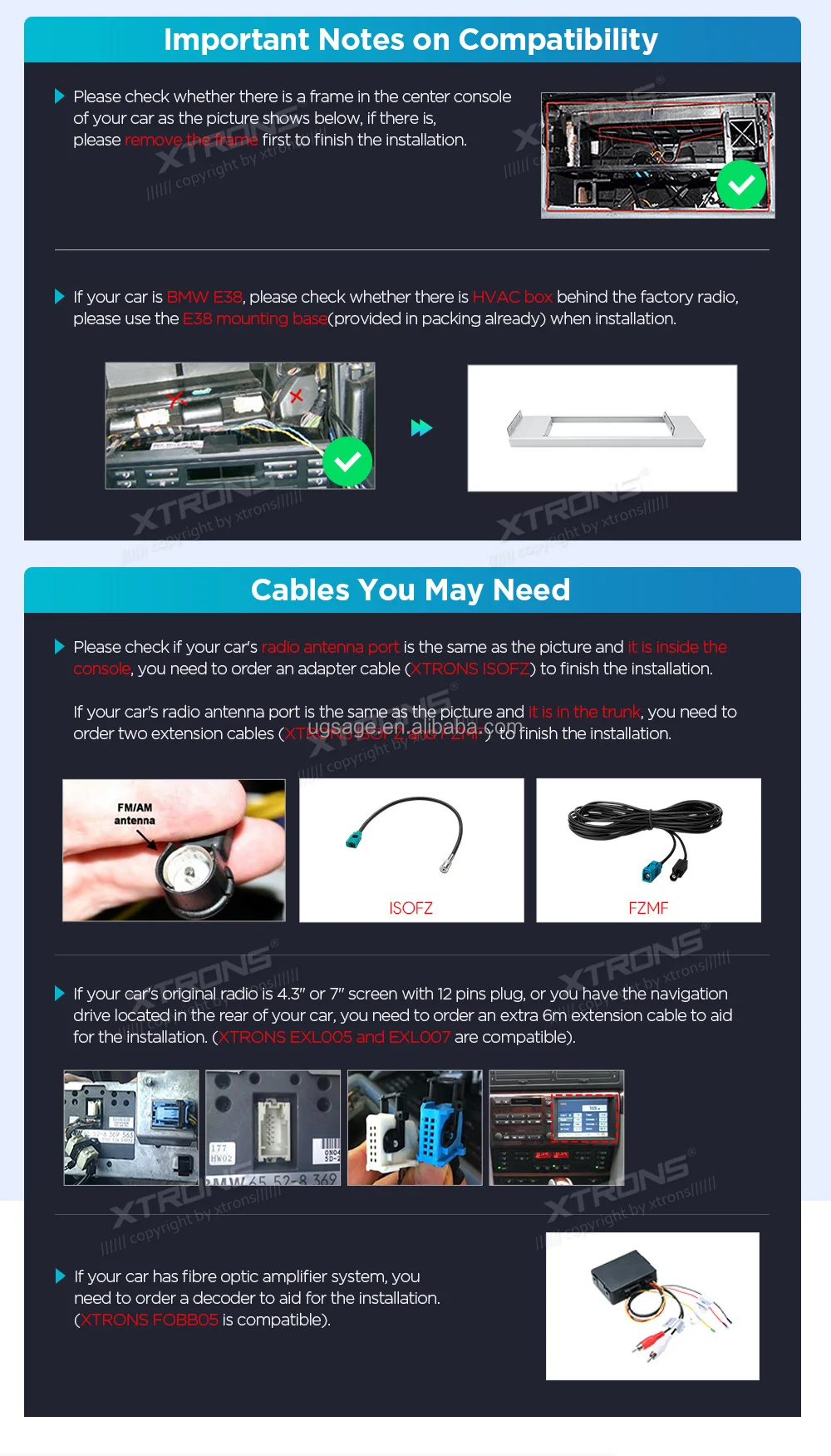 XTRONS 10.25" Android 12 Autoradio Carplay AA 4G LTE WIFI Car Stereo For BMW E39 E38 Radios Para Autos Con Pantalla 1 Din