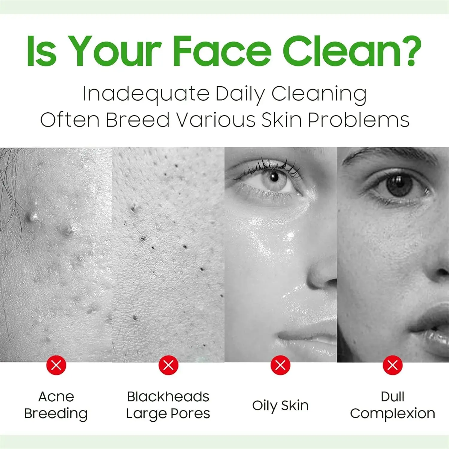 Blackhead Remover Cream Deep Cleansing Pore Brightening Purifying Rose Clay Mud Mask Bamboo Charcoal Green Tea Clean Mask Stick