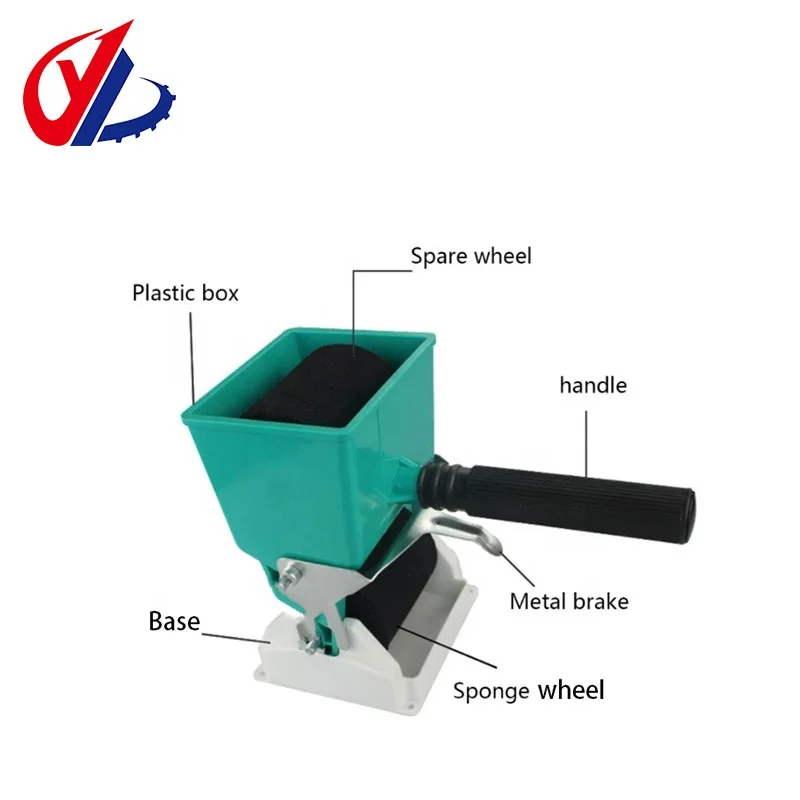 6 Inch Manual Glue Rolling Machine Professional Hand-Held Gluing Machine For Woodworking Machine Tool