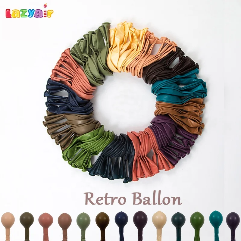 12 inch retro balloon birthday engagement banquet background background board venue wholesale party supplies latex balloon