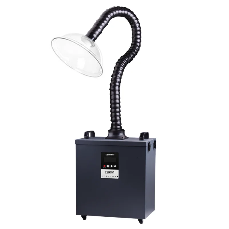 KNOKOO дымоуловитель запах абсорбер очиститель воздуха 4-х ступенчатый фильтр для парикмахерских салонов Кератиновое лечение и Co2 лазера