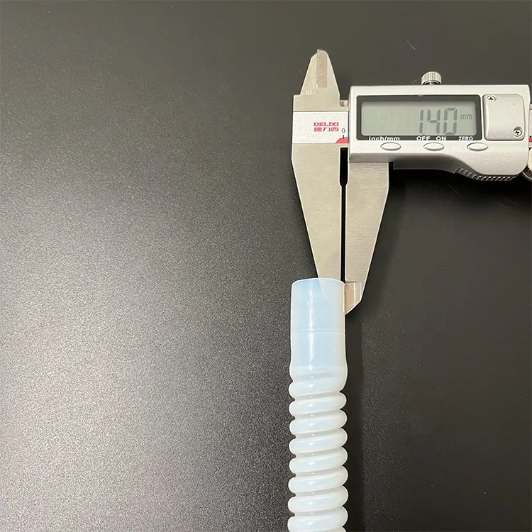 High quality 1.4mm single wall PTFE thread pipes can be customized for machine equipment