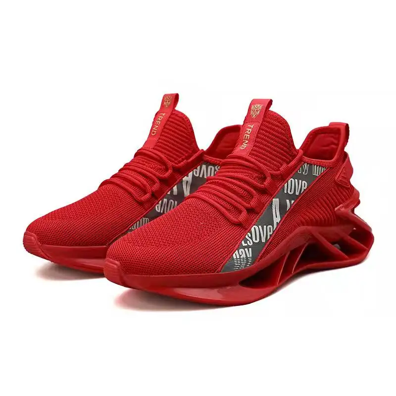 Shoes men Sneakers 2022 Blade Running Shoes Breathable Men Footwear Trainer Fashion Male casual Red Shoes for men