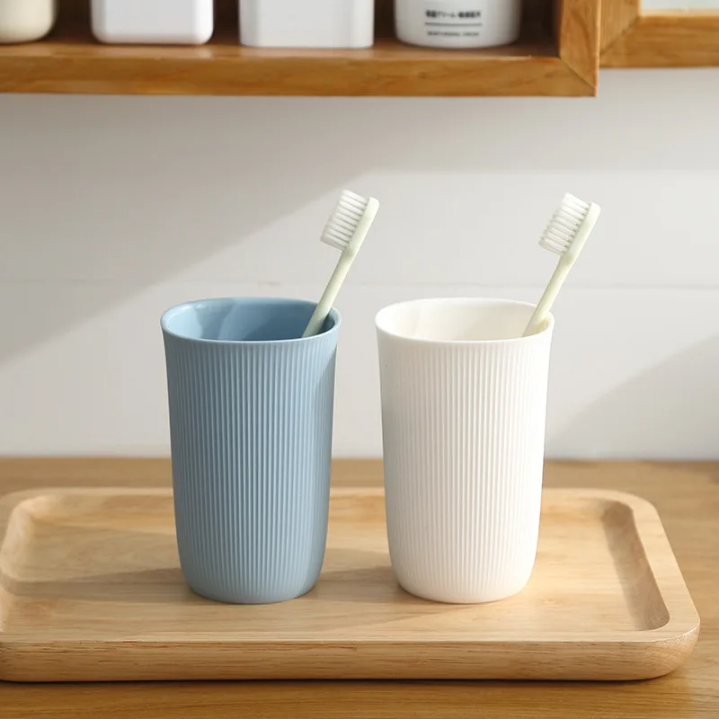 Новая простая чашка для зубной щетки в туалете чашка для зубов простой цвет чашка для влюбленных зубов