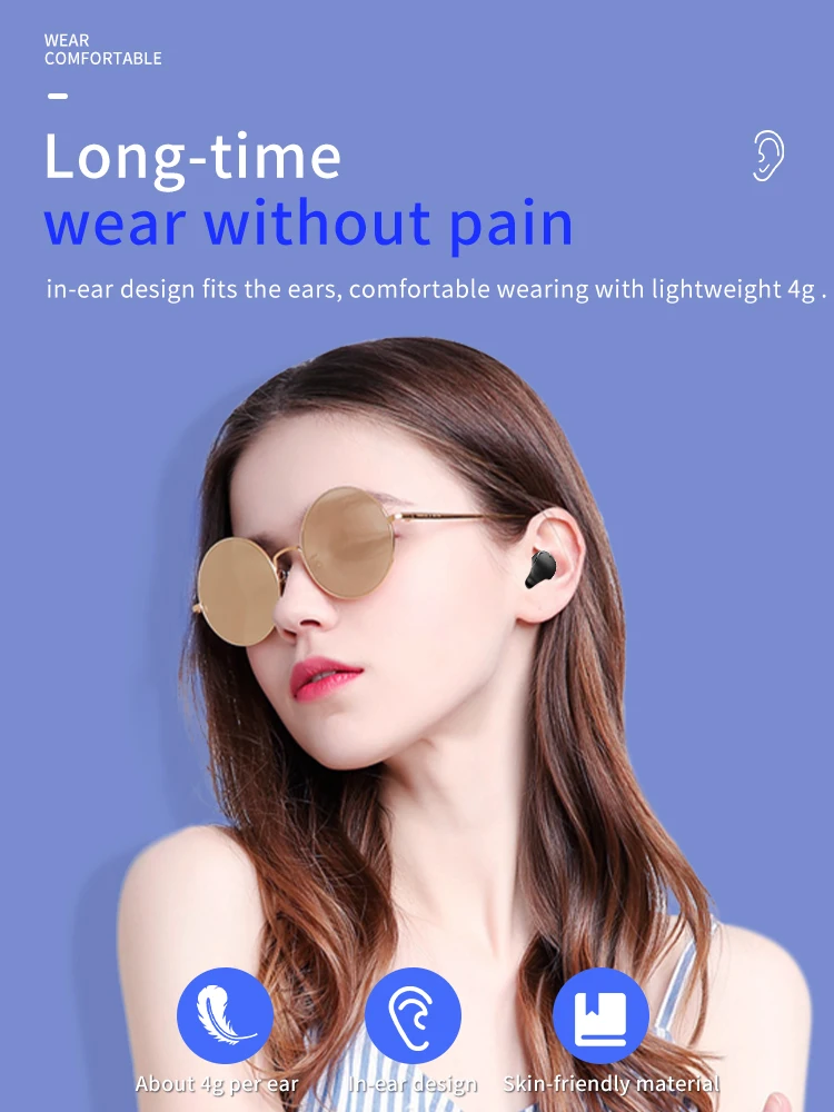 TSSD XY30 audifonos wholesale tws mini headset plating hearing aid Quick Magnetic charging wireless blue tooth earphone earbuds