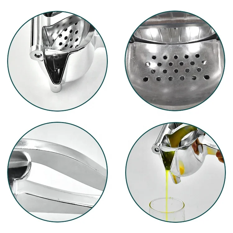 Stainless Steel Citrus Fruits Juicer Hand Manual Orange Juicer Kitchen Tools Juice Fruit Pressing Lime Lemon Squeezer