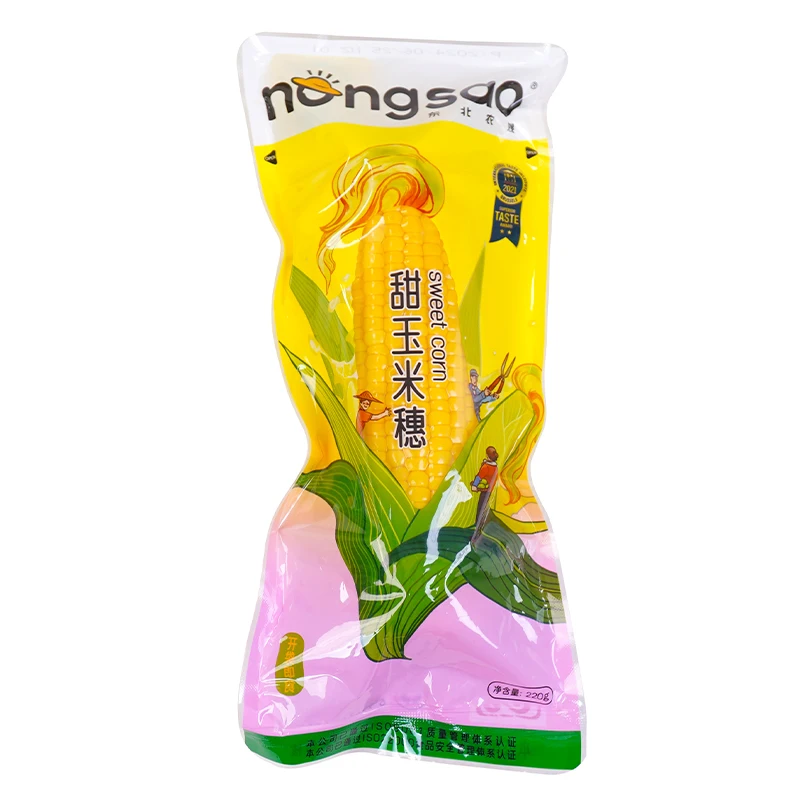 Non GMO Sweet Corn Canned with Brine Preservation Vacuum Pack Export to Dubai