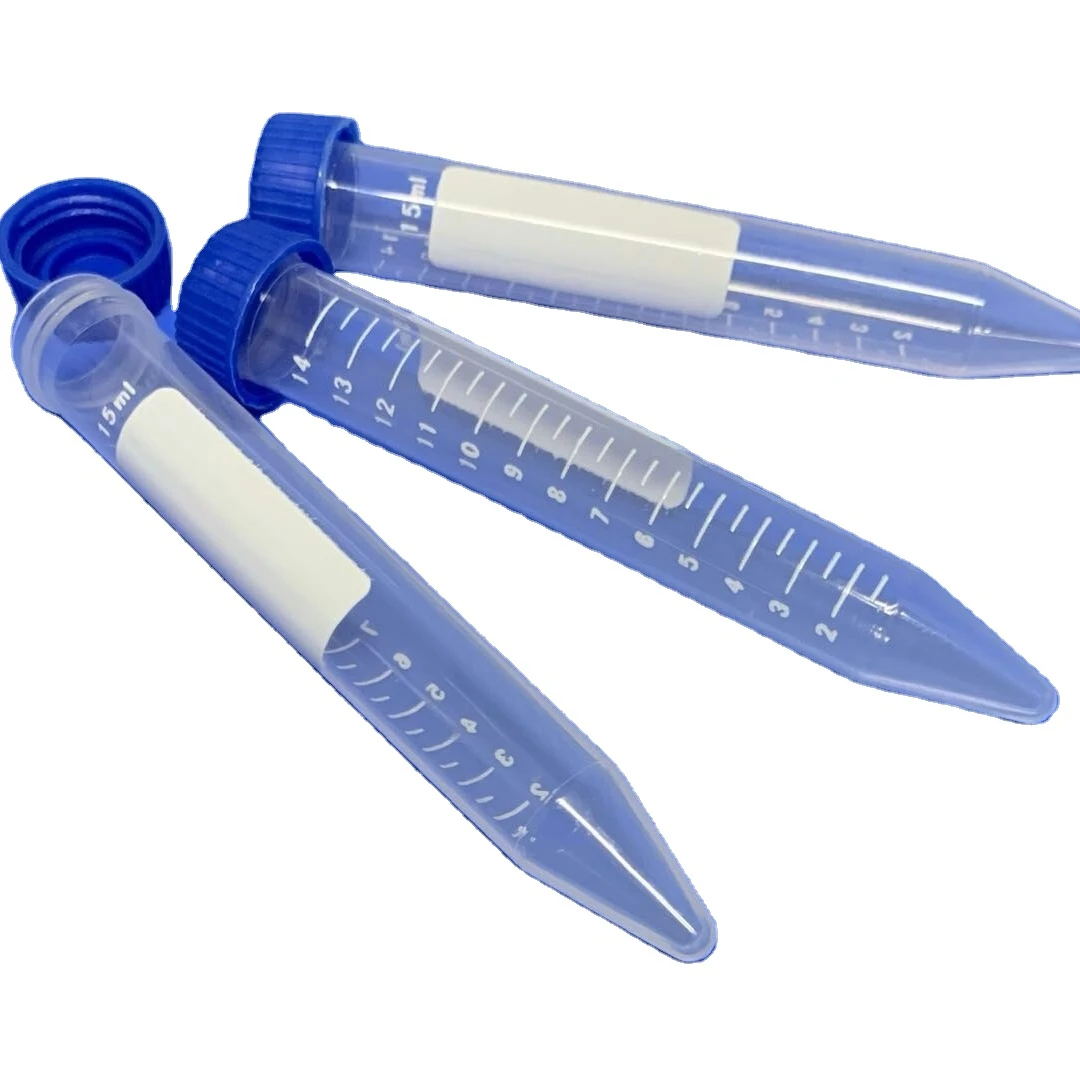 15 Ml Centrifuge Tube Conical Bottom with Screw