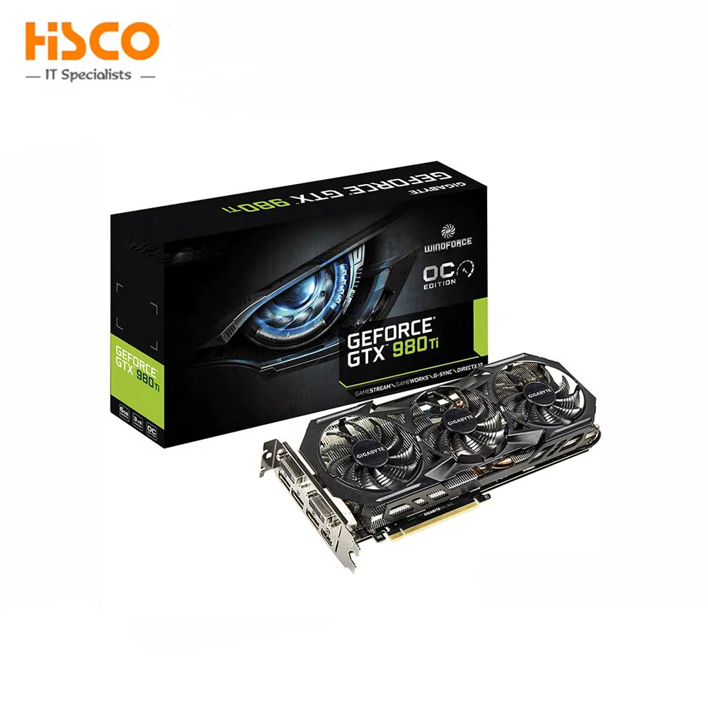 For NVIDIA GIGABYTE GeForce GTX 980 Ti GV-N98TG1 6GD G1b GAMING OC Edition - Certified Refurbished