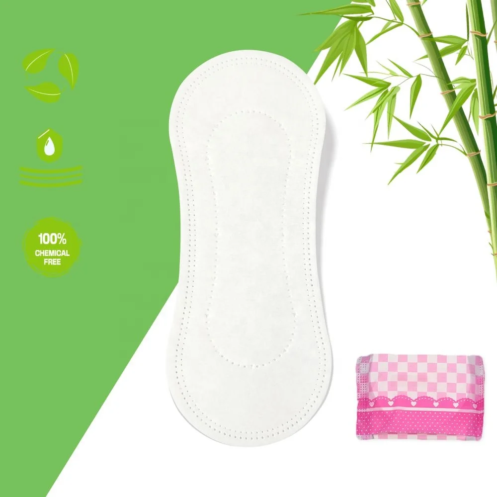 New Design Environmental Protection safe Feminine health Natural corn fiber Daily panty liner