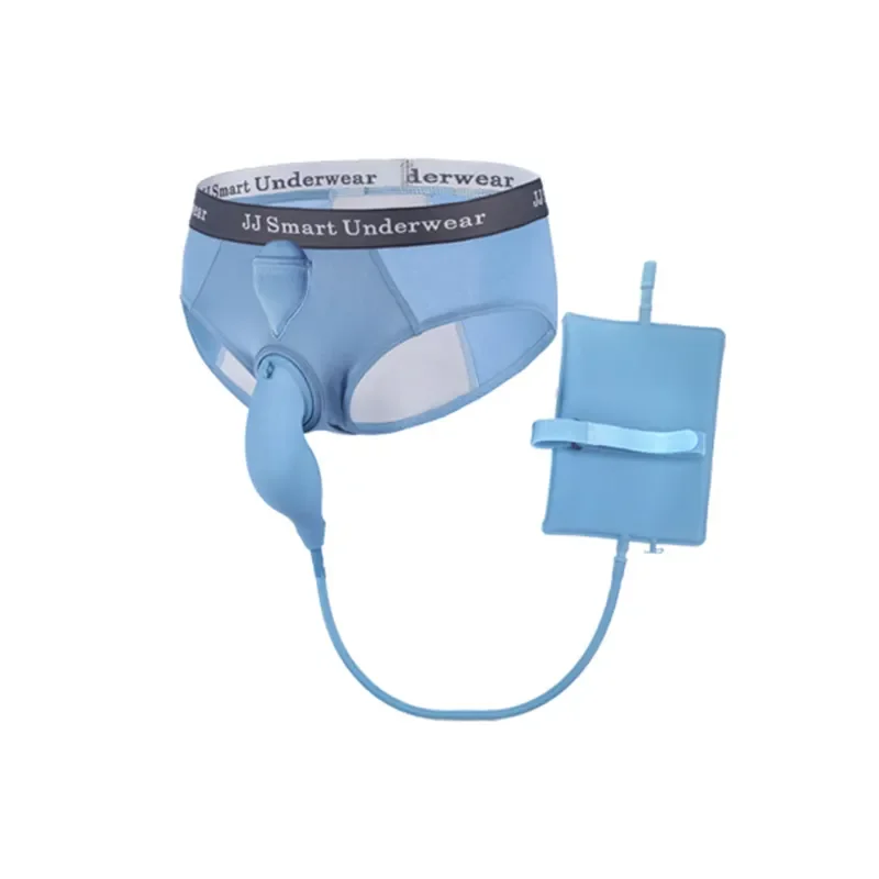 Reusable condoms for men instant heating smart monitoring adult diapers urinary incontinence underwear