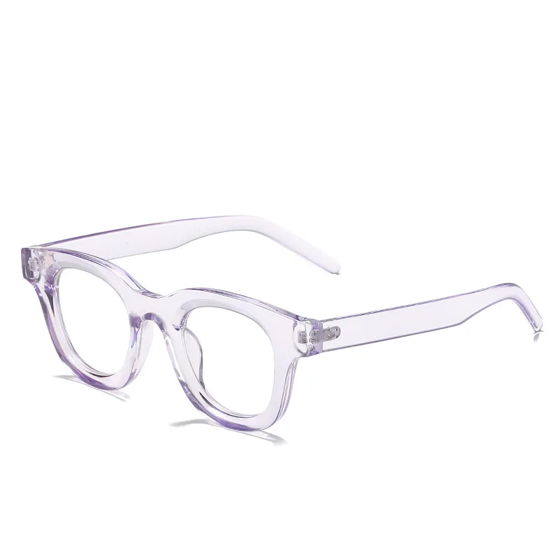 New Oversized Square Colorful Sunglasses Thick Frame acetate sunglass Italian handmade polish round bold sunglasses