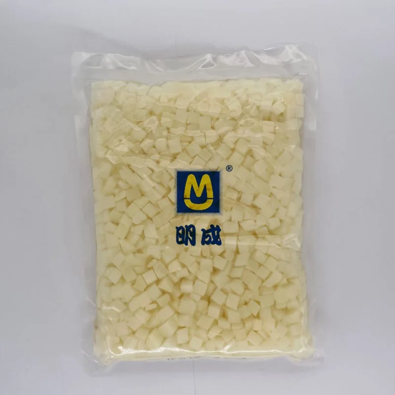 Vacuum Pack Canned Menma Diced Water-preserved Boiled Winter Bamboo Shoots 10mm