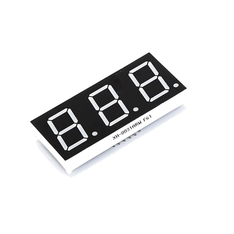 Factory sell red display 7 segment led board 0.40 inch seven segment display triple 3 digits led 7 segment display manufacturers