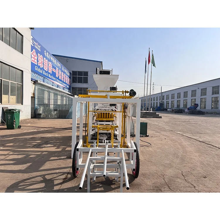 QT4-24 высокое качество лидер продаж ручная машина для производства кирпича из полых бетонных блоков 4 шт. оборудование в Китае 24s Южная Африка