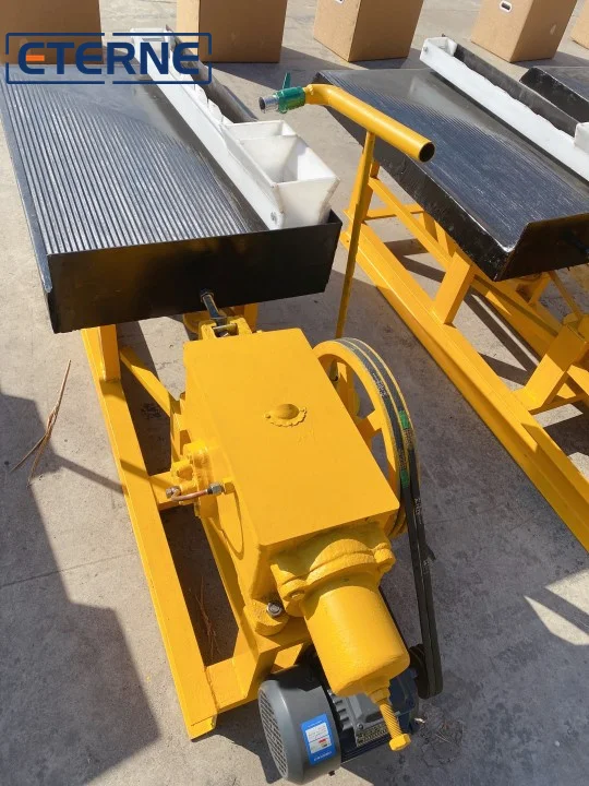 Jinzun good Recovery Rate Shaker Gravity Separator Machine Vibration Mining Gold shaking table Price