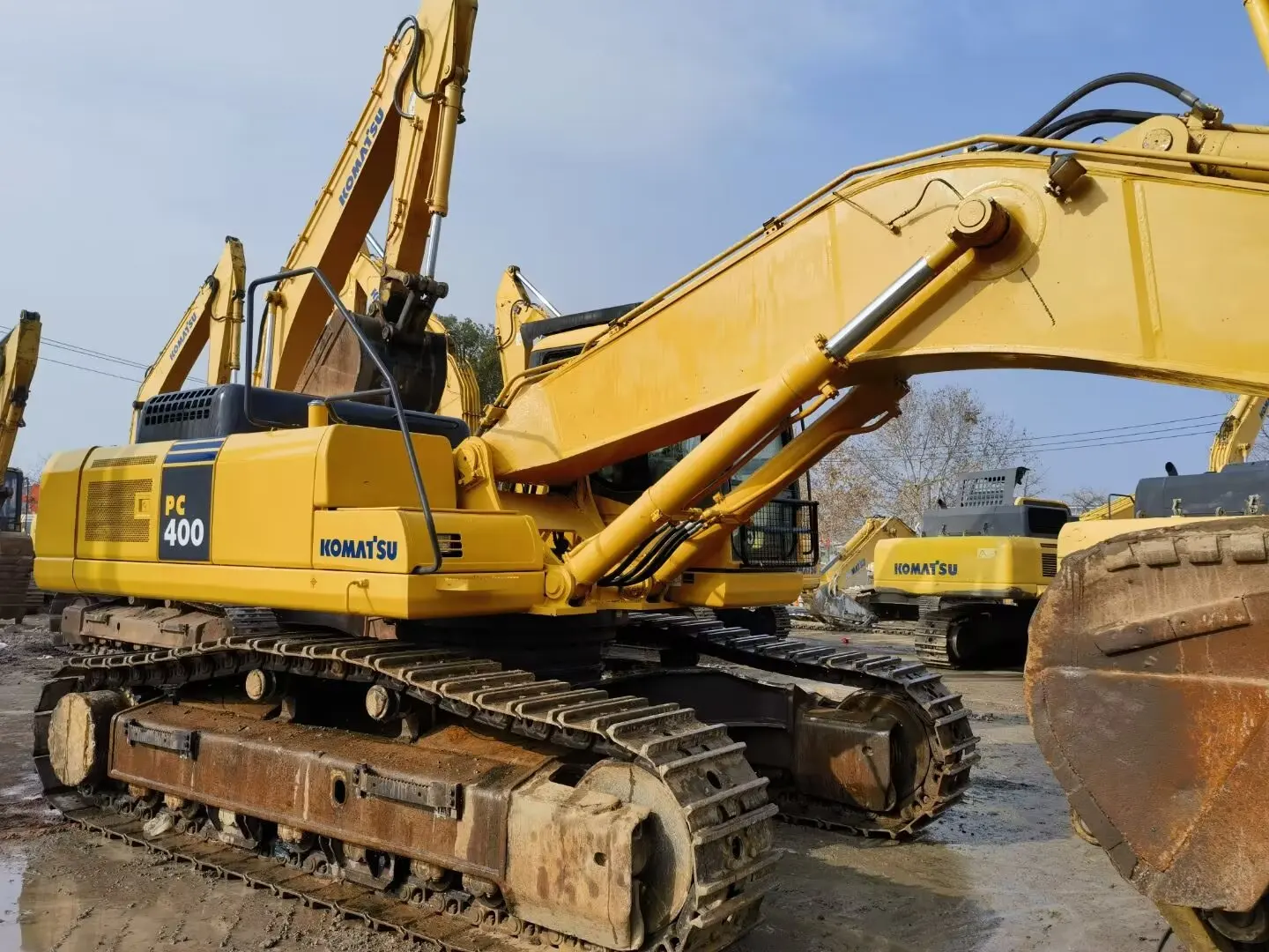 Pretty Performance 40ton Komatsu PC400-7 Excavator Cheep price 40ton Komatsu PC400-7 Excavator pc400-7 travel moto