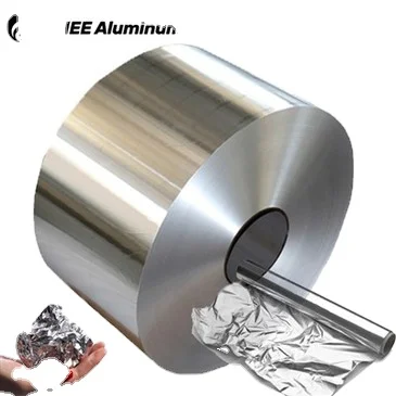 Material Aluminum Foil Aluminum Coil Manufacturers Price 8011 11 14 80 Micron 0.1mm 30cm Aluminium Jumbo Roll