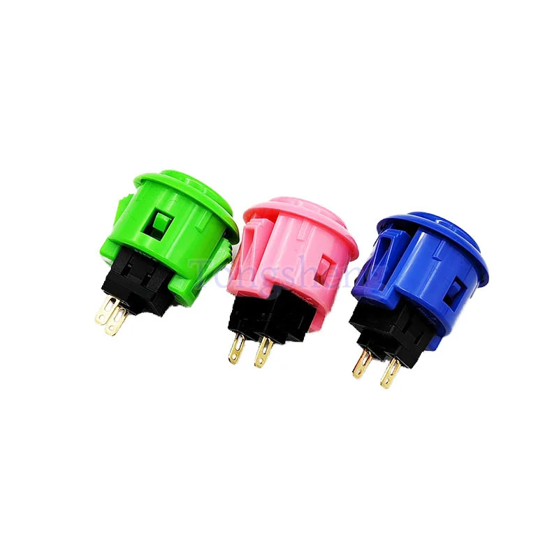 Original SANWA push button 24mm arcade push button Built-in Microswitch OBSF-24 Fit Jamma Mame Machine Retro Console
