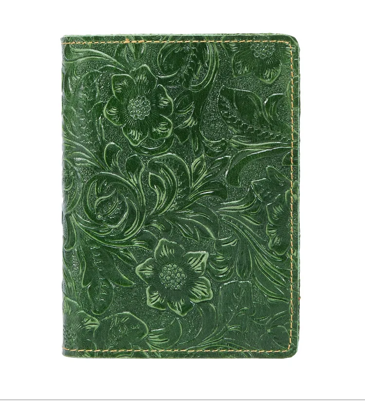 RU 2020 Fashion Genuine Leather Cover Case Travel Wallet Passport