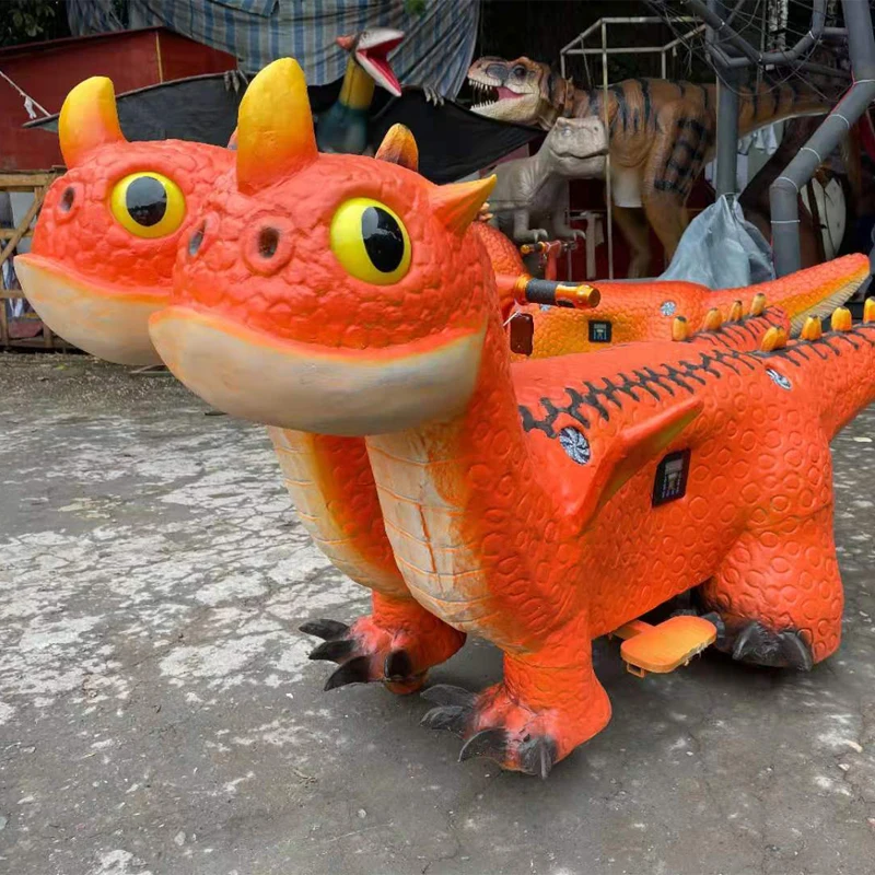 high emulation dinosaur ride for indoor games for kids