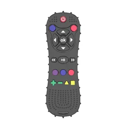 New Wholesale TV Remote Control Design Silicone Baby Teether Silicone Baby Teething Toys