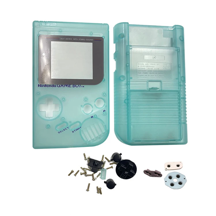 
For GameBoy GB Console Replacement Repair Part Full Shell Housing Pack Cover Case With Buttons Conductive Pads 